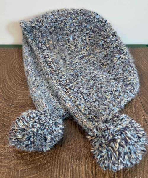 Vipoa（ヴィポア）の「Pompom mix kint cap（ネックウォーマー/スヌード・レディース・ピンク/ブラウン/チャコールグレー/オートミール/パープル系その他・FREE）」の22枚目の写真