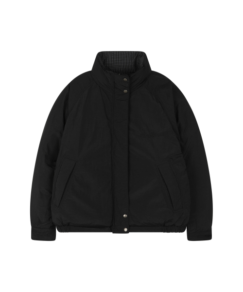 SUNDAY FRUIT MARKET(サンデーフルーツマーケット)の「CHECK REVERSIBLE DOWN PUFFER NAVY(ダウンジャケット/コート・レディース・その他・S/M/L)」の1枚目の写真
