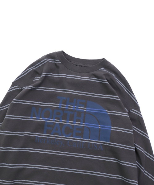 THE NORTH FACE PURPLE LABEL] Field Long Sleeve Striped Tee