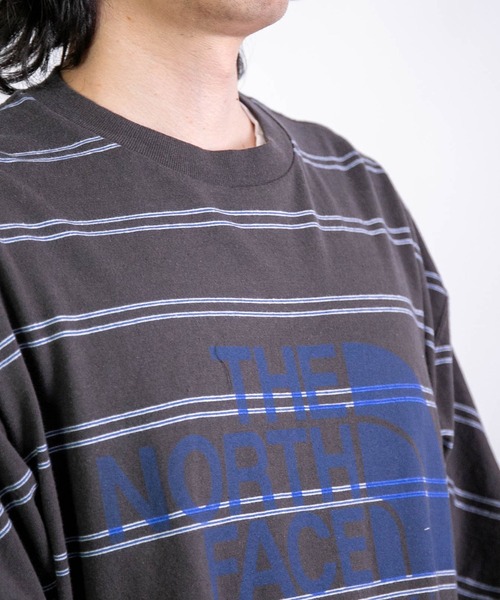 THE NORTH FACE PURPLE LABEL] Field Long Sleeve Striped Tee