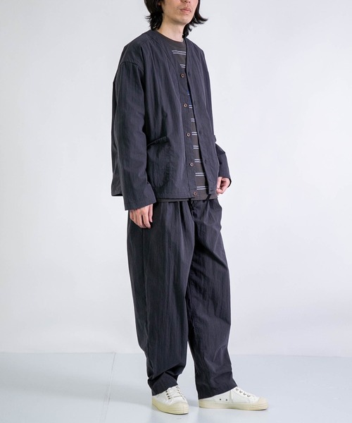 THE NORTH FACE PURPLE LABEL] Field Long Sleeve Striped Tee