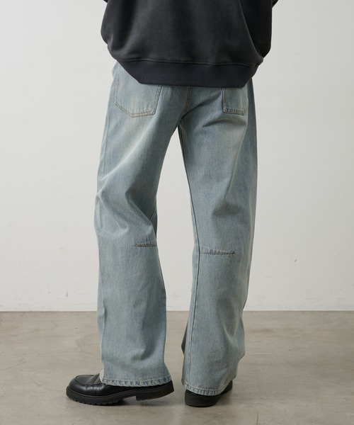 COLONY 2139（コロニートゥーワンスリーナイン）の「ヴィンテージライクカーブフレアデニムパンツ（デニムパンツ・メンズ・ブルー/ブラック/サックスブルー・SMALL/MEDIUM/LARGE）」の14枚目の写真