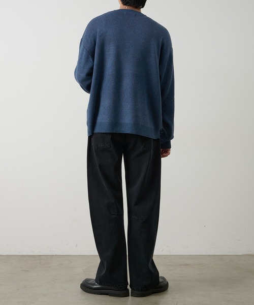 COLONY 2139（コロニートゥーワンスリーナイン）の「ヴィンテージライクカーブフレアデニムパンツ（デニムパンツ・メンズ・ブルー/ブラック/サックスブルー・SMALL/MEDIUM/LARGE）」の10枚目の写真