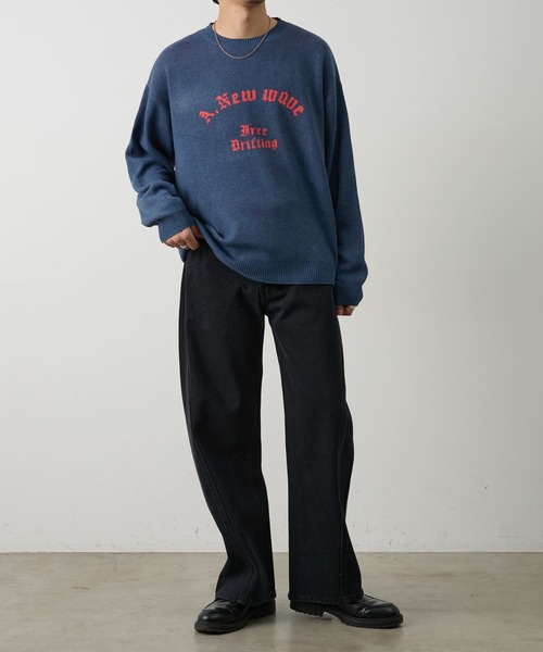 COLONY 2139（コロニートゥーワンスリーナイン）の「ヴィンテージライクカーブフレアデニムパンツ（デニムパンツ・メンズ・ブルー/ブラック/サックスブルー・SMALL/MEDIUM/LARGE）」の8枚目の写真