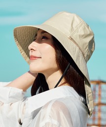 estaa（エスタ）の「遮光100％ UVカット 遮熱 はっ水 マジカルテックプロテクション アドベンチャー ハット（ハット）」