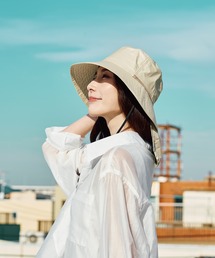 estaa（エスタ）の「遮光100％ UVカット 遮熱 はっ水 マジカルテックプロテクション アドベンチャー ハット（ハット）」