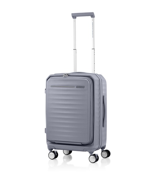 AMERICAN TOURISTER(アメリカンツーリスター)の「アメリカンツーリスター FRONTEC スピナー61 エキスパンダブル クールグレー(スーツケース/キャリーバッグ・メンズ・グレー・M)」の1枚目の写真
