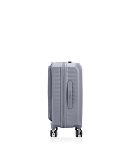 AMERICAN TOURISTER(アメリカンツーリスター)の「アメリカンツーリスター FRONTEC スピナー61 エキスパンダブル クールグレー(スーツケース/キャリーバッグ・メンズ・グレー・M)」の4枚目の写真
