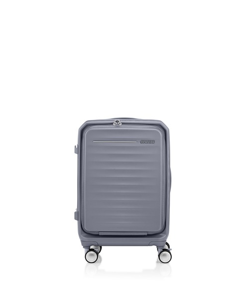 AMERICAN TOURISTER(アメリカンツーリスター)の「アメリカンツーリスター FRONTEC スピナー61 エキスパンダブル クールグレー(スーツケース/キャリーバッグ・メンズ・グレー・M)」の3枚目の写真