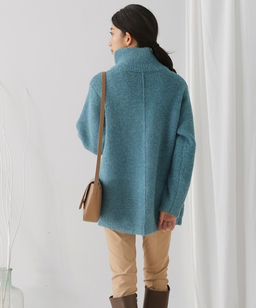 Bou Jeloud（ブージュルード）の「シャギーニットジップコート（その他アウター・レディース・グリーン・FREE）」の20枚目の写真