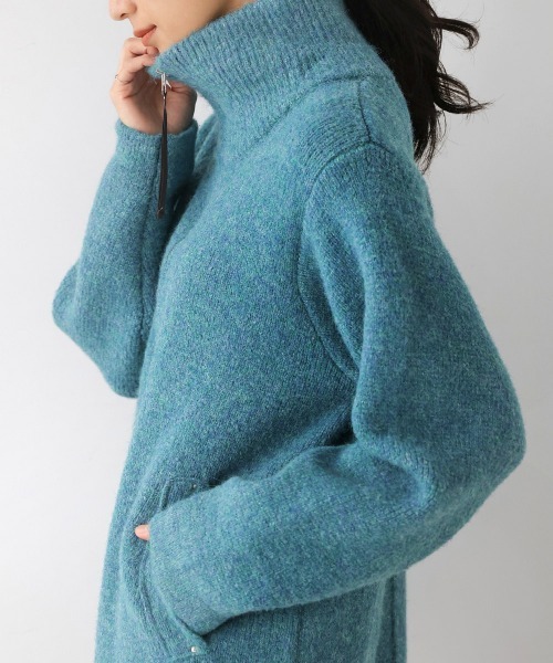 Bou Jeloud（ブージュルード）の「シャギーニットジップコート（その他アウター・レディース・グリーン・FREE）」の22枚目の写真