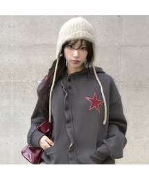 FS LETTER HOOD ZIPUP（パーカー）｜LUVISTRUE（ラヴイズトゥルー）の