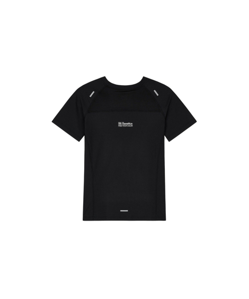 Bb' BENETTON(ビーフラットベネトン)の「ビビランニングトップ(ブラック)(Tシャツ/カットソー・レディース・その他・S/M)」の2枚目の写真