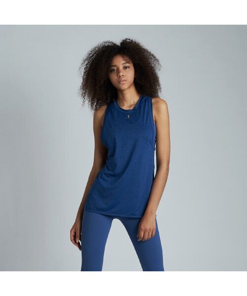 ATHPLATFORM(アスプラットフォーム)の「AW11TN02 コンツアーシアリングトップ_ブルー(Tシャツ/カットソー・レディース・その他・L/M/S)」の1枚目の写真