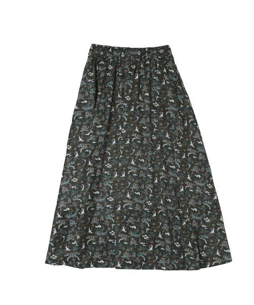 A NOTHING(アナッシング)の「NACRE K-ART LONG-SKIRT (Khaki)(スカート・レディース・その他・S)」の2枚目の写真