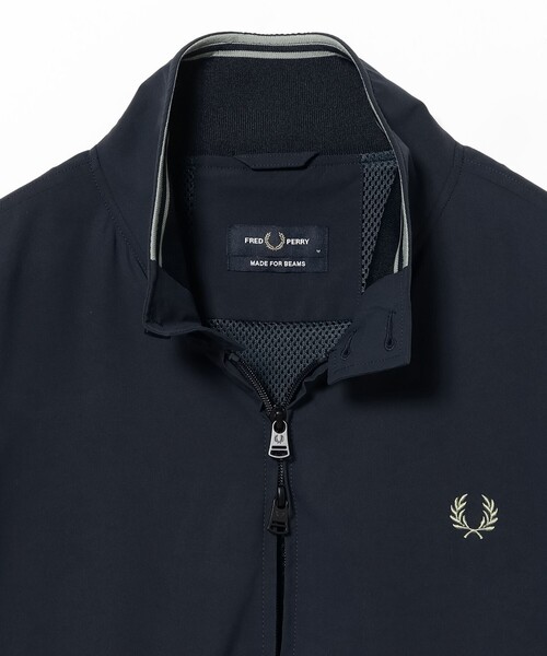 FRED PERRY（フレッドペリー）の「【別注】FRED PERRY / Harrington Jacket 26SS（ブルゾン・メンズ・ブラック/ネイビー・SMALL/MEDIUM/LARGE/X-LARGE）」の15枚目の写真