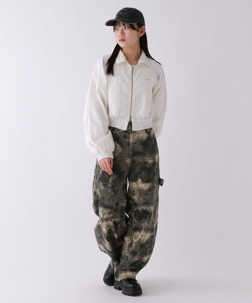 repipi armario（レピピ アルマリオ）の「デニムカーブペインターパンツ（デニムパンツ・キッズ・カモフラージュ/ブラック/ブルー・MEDIUM/LARGE/SMALL）」の8枚目の写真