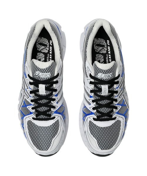 ASICS(アシックス)の「GEL-KAYANO 20 / ゲルカヤノ 20(スニーカー・メンズ・ホワイト×ブルー・27.5/26.5/28/27/25.5/23/24/28.5/23.5/24.5/25/26)」の3枚目の写真