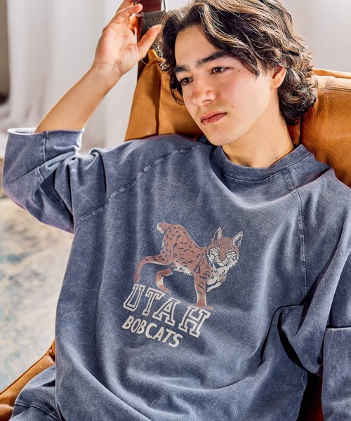SCREEN STARS(スクリーンスターズ)の「【SCREEN STARS(スクリーンスターズ)】別注ラグランスリーブロンT(Tシャツ/カットソー・メンズ・ライトブラウン/チャコール/ネイビー・MEDIUM/LARGE)」の3枚目の写真