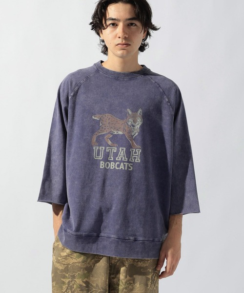 SCREEN STARS(スクリーンスターズ)の「【SCREEN STARS(スクリーンスターズ)】別注ラグランスリーブロンT(Tシャツ/カットソー・メンズ・ライトブラウン/チャコール/ネイビー・MEDIUM/LARGE)」の21枚目の写真