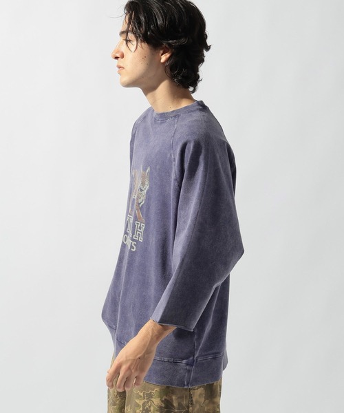 SCREEN STARS(スクリーンスターズ)の「【SCREEN STARS(スクリーンスターズ)】別注ラグランスリーブロンT(Tシャツ/カットソー・メンズ・ライトブラウン/チャコール/ネイビー・MEDIUM/LARGE)」の4枚目の写真