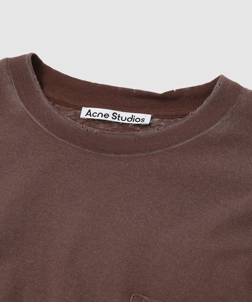Acne Studios(アクネストゥディオズ)の「FN-UX-TSHI000237(Tシャツ/カットソー・メンズ・ブラウン系その他/ブラック系その他・XL/L/L/M)」の4枚目の写真