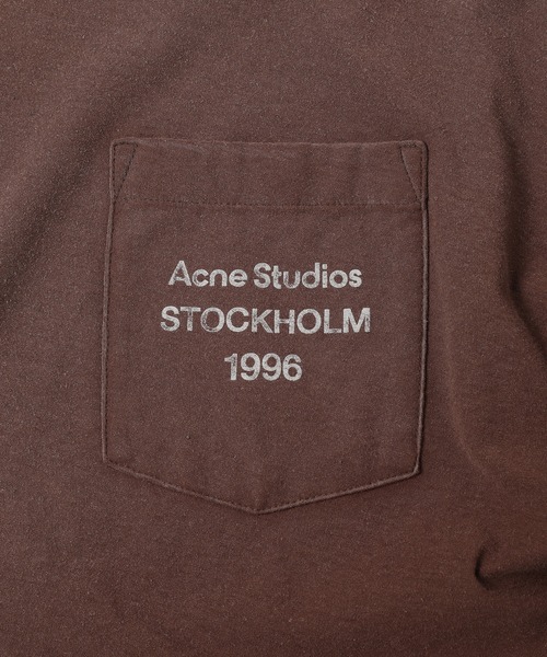 Acne Studios(アクネストゥディオズ)の「FN-UX-TSHI000237(Tシャツ/カットソー・メンズ・ブラウン系その他/ブラック系その他・XL/L/L/M)」の5枚目の写真