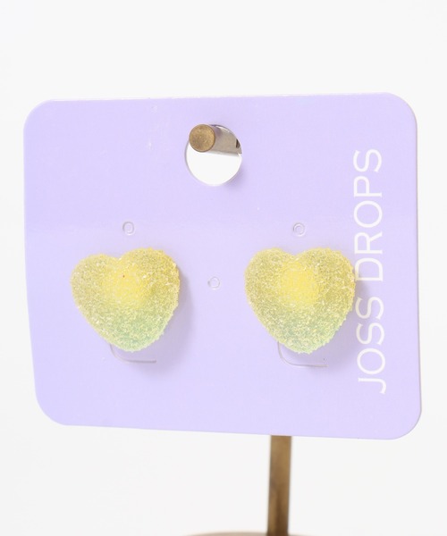 JOSSDROPS(ジョズドロップス)の「JOSSDROPS 両耳 2点セット ピアス グミ モチーフ 日本製 男女兼用(ピアス(両耳用)・レディース・レッド/ピンク系3/ピンク系2/イエロー/ブルー系1/ピンク系1/ブルー系2/グリーン系1/グリーン系2/レインボー/パープル系1・FREE)」の12枚目の写真