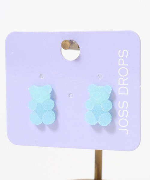 JOSSDROPS(ジョズドロップス)の「JOSSDROPS 両耳 2点セット ピアス グミ モチーフ 日本製 男女兼用(ピアス(両耳用)・レディース・レッド/ピンク系3/ピンク系2/イエロー/ブルー系1/ピンク系1/ブルー系2/グリーン系1/グリーン系2/レインボー/パープル系1・FREE)」の15枚目の写真