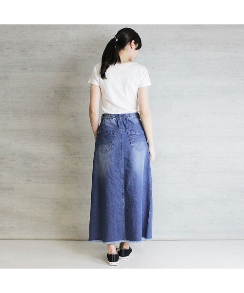 aity(アイティ)の「M-4L コットンフライス半袖Tシャツ 夏服(Tシャツ/カットソー・レディース・ブラック/オフホワイト/チャコールグレー/杢グレー/ネイビー・M/L/LL/3L/4L)」の9枚目の写真