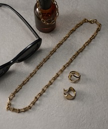 MAGASIN DE MODE Brew（マガジンデモードブリュー）の「【MAGASIN DE MODE Brew】ステンレスシルバーチェーンネックレス TYPE-3 KNF-YI（ネックレス）」