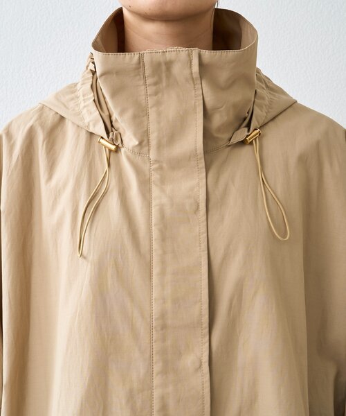 RIVE DROITE（リヴドロワ）の「【花粉ガード・撥水加工・UVカット機能】ドルマンフーディライトコート（その他アウター・レディース・カーキ/ベージュ/ブラウン・FREE）」の19枚目の写真