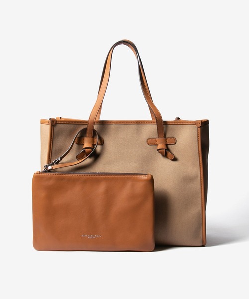 GIANNI CHIARINI(ジャンニ キアリーニ)の「GIANNI CHIARINI MARCELLA ジャンニ キアリーニ マルチェッラ ハンドバッグ(ハンドバッグ・レディース・ブラック系1/ストーン/レッド系1/ベージュ系1/ベージュ系3/ピンク系1/ベージュ系2/ピンク系3・FREE)」の8枚目の写真