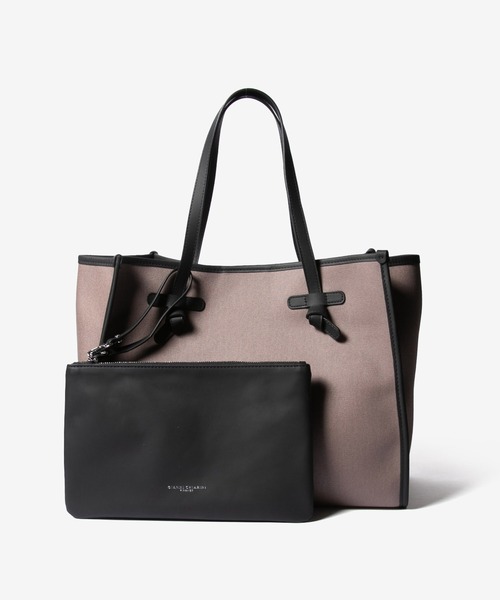 GIANNI CHIARINI(ジャンニ キアリーニ)の「GIANNI CHIARINI MARCELLA ジャンニ キアリーニ マルチェッラ ハンドバッグ(ハンドバッグ・レディース・ブラック系1/ストーン/レッド系1/ベージュ系1/ベージュ系3/ピンク系1/ベージュ系2/ピンク系3・FREE)」の2枚目の写真