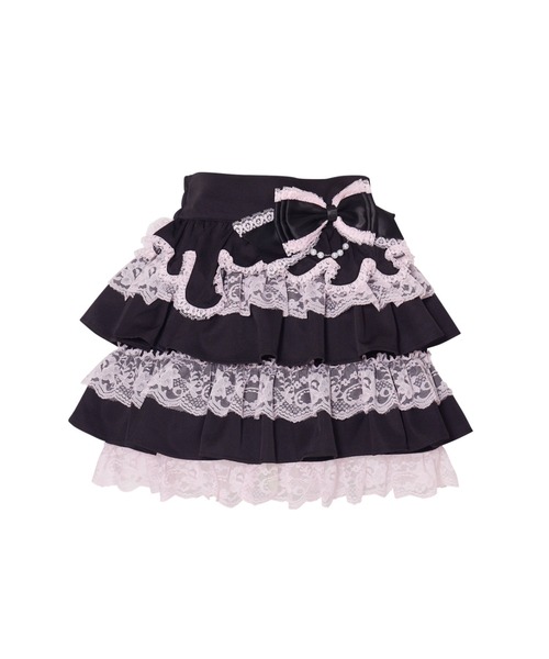 スカート AVENCHUMU Melting lace tiered skirt Melting lace tiered skirt（スカート）｜AVENCHUMU（アバンチュウム