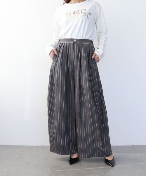 Cepica(セピカ)の「【MARECHAL TERRE / マルシャルテル】タックコクーンパンツ(その他パンツ・レディース・ピンク/チャコールグレー・FREE)」の14枚目の写真