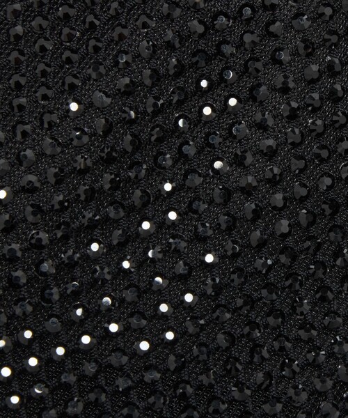 ODETTE E ODILE（オデットエオディール）の「スクエアビジューネット フラット10↑（パンプス・レディース・ブラック/ベージュ・25cm/24.5cm/24cm/23.5cm/23cm/22.5cm）」の19枚目の写真