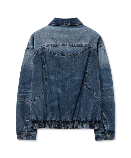 IDWS(アイドンワナセル)の「Division Denim Trucker Jacket Indigo(デニムジャケット・レディース・その他・2/0/1)」の3枚目の写真