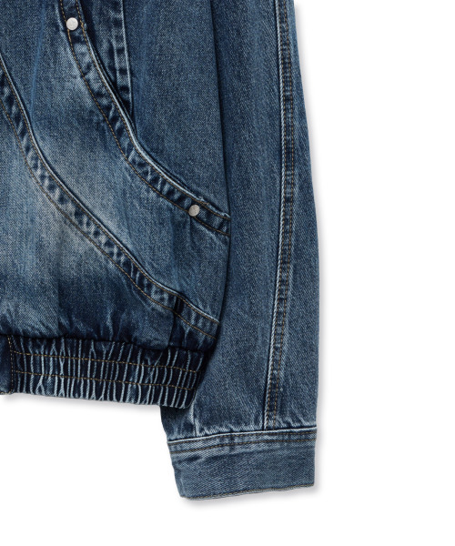 IDWS(アイドンワナセル)の「Division Denim Trucker Jacket Indigo(デニムジャケット・レディース・その他・2/0/1)」の6枚目の写真