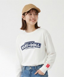 BABYDOLL | 親子お揃い チャンキーアーチロゴロンT 1390A(Tシャツ/カットソー)