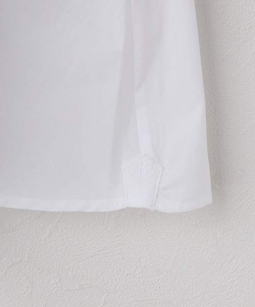 BOURRIENNE ParisX(ブリエンヌパリディス)の「BOURRIENNE PARIS X/ブリエンヌ パリ ディス VAPOREUSE VAPTANS26W(シャツ/ブラウス・レディース・ホワイト・FREE)」の5枚目の写真