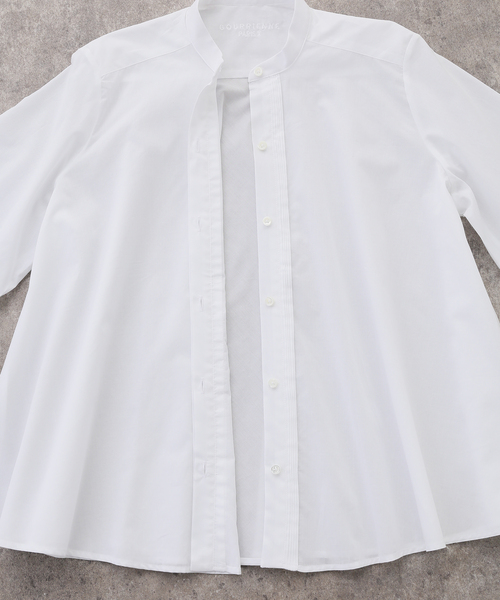 BOURRIENNE ParisX(ブリエンヌパリディス)の「BOURRIENNE PARIS X/ブリエンヌ パリ ディス VAPOREUSE VAPTANS26W(シャツ/ブラウス・レディース・ホワイト・FREE)」の6枚目の写真