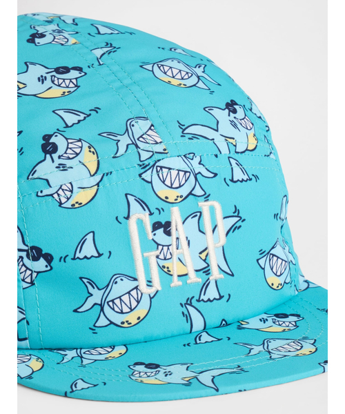 GAP（ギャップ）の「GAPロゴ ベースボールキャップ (幼児・ベビー)（キャップ・キッズ・ブラック/ライトブルー・S/M/M/L）」の6枚目の写真