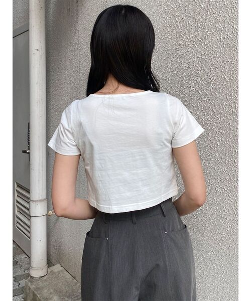 MURUA(ムルーア)の「オリエンタルフュージョンTシャツ(Tシャツ/カットソー・レディース・ブラック/ホワイト・FREE)」の18枚目の写真