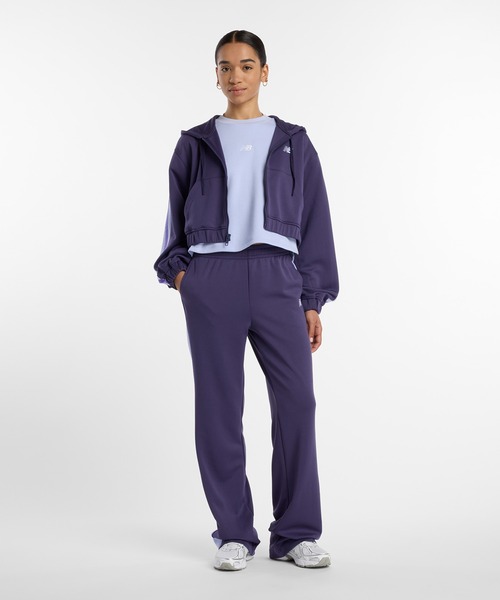 NEW BALANCE(ニューバランス)の「インターロックパンツ(スウェットパンツ・レディース・ダークパープル/スミクロ・SMALL/MEDIUM/LARGE/X-LARGE)」の13枚目の写真