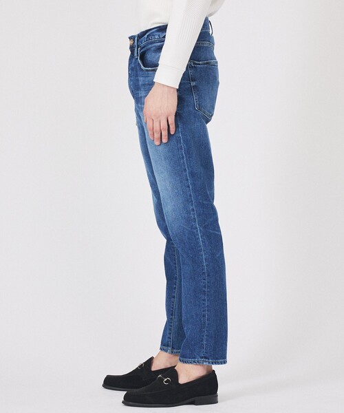 RED CARD TOKYO（レッドカード）の「【RED CARD TOKYO】RHYTHM＋ / スリムフィットデニム（デニムパンツ・メンズ・インディゴブルー/チャコールグレー・30/31/32/29）」の4枚目の写真