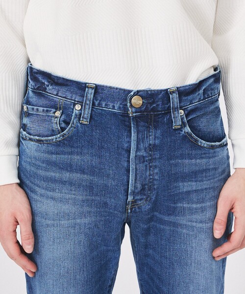 RED CARD TOKYO（レッドカード）の「【RED CARD TOKYO】RHYTHM＋ / スリムフィットデニム（デニムパンツ・メンズ・インディゴブルー/チャコールグレー・30/31/32/29）」の6枚目の写真