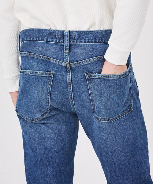 RED CARD TOKYO（レッドカード）の「【RED CARD TOKYO】RHYTHM＋ / スリムフィットデニム（デニムパンツ・メンズ・インディゴブルー/チャコールグレー・30/31/32/29）」の10枚目の写真