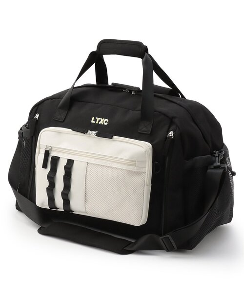 LOVETOXIC（ラブトキシック）の「【LTXC】【撥水】拡張3wayボストン（ボストンバッグ・キッズ・ミント/アイボリー/ブラック・F）」の2枚目の写真