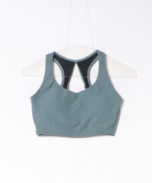 Ungrid(アングリッド)の「UNGRID/アングリッド ブラトップ バックオープン パット付き UVカット 水陸両用 セットアップ対応 560501 UT(タンクトップ・レディース・ブラック/ブルー・M/L)」の20枚目の写真